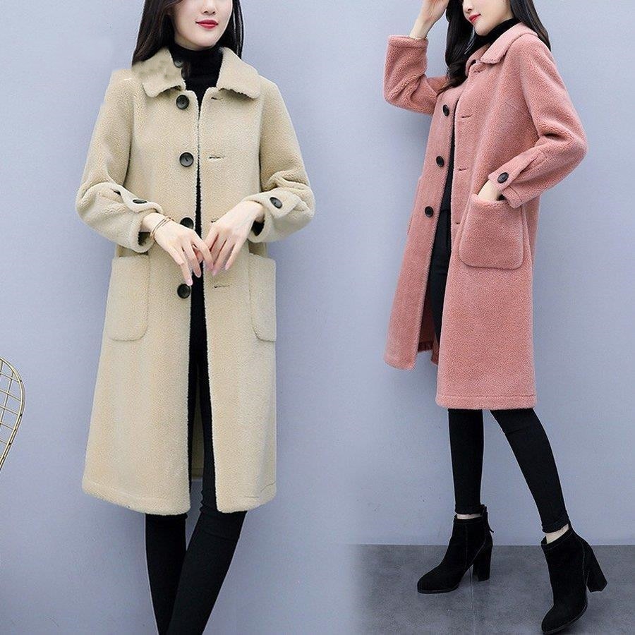 大人気 上品 毛皮コート ボアコート レディース 秋冬 40代 アウター モコモコ 暖かい ボアジャケット ロング丈 毛皮コート 大きいサイズ 上品 通勤 着痩せ新品