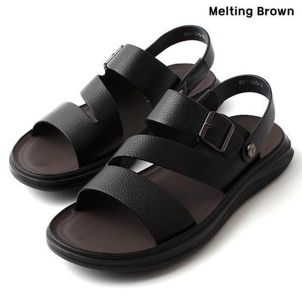 メンズレザーサンダル メンズ夏サンダル スリッパ AX22