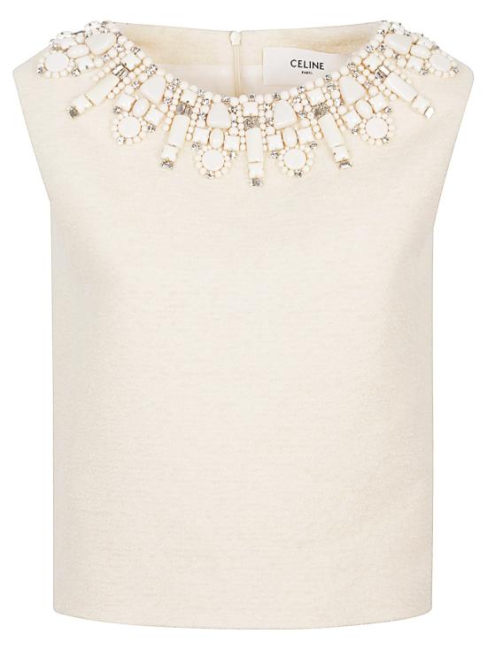 CELINE Women Tops RX033 333J01VA Beige