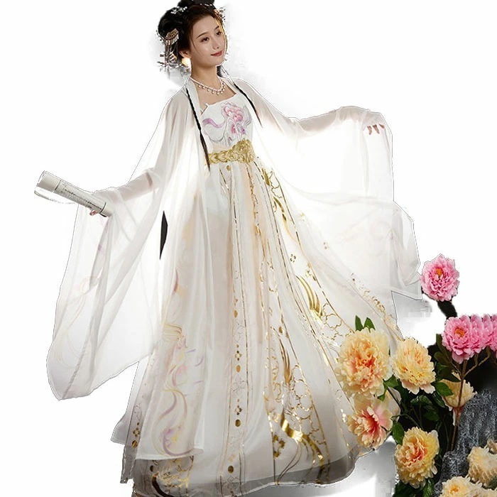 【2025限定SALE】漢服 ドレス ハロウィン コスプレ 衣装 唐装 中国古代宮廷衣装 貴妃 仮装 コスチューム 素敵 刺繍 漢服 衣装 ふわふわ 可愛い 中華服 チャイナ服 ハロウィン コスプレ衣