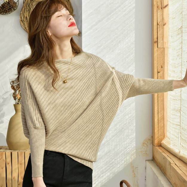 セーター ニット トップス プルオーバー スリーブ レディース かわいい 大人可愛い きれいめ 上品 こなれ感 シンプル カジュアル 主役級 存在感 個性的 フェミニン ガーリー デート お出かけ M 6,048円
