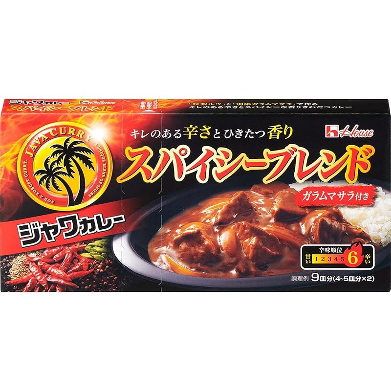 ハウス ジャワカレー スパイシーブレンド 1g ×10個