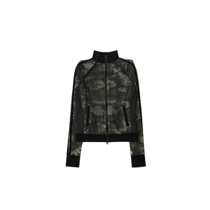 ビンテージクラブトラックジップアップ - グリーンカモ