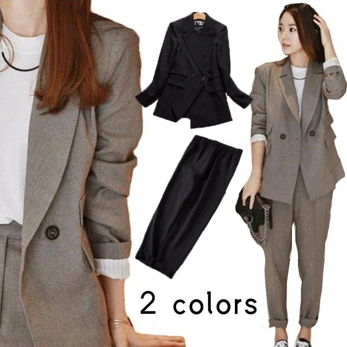 レディース　スーツ　ビジネススーツ　2点セット　セットアップ　パンツスーツ　卒業式 卒園式 ママ パンツスーツ フォーマルスーツ　通勤　就活 事務服 オフィス　卒業式　長袖　ロング丈パンツ　offic