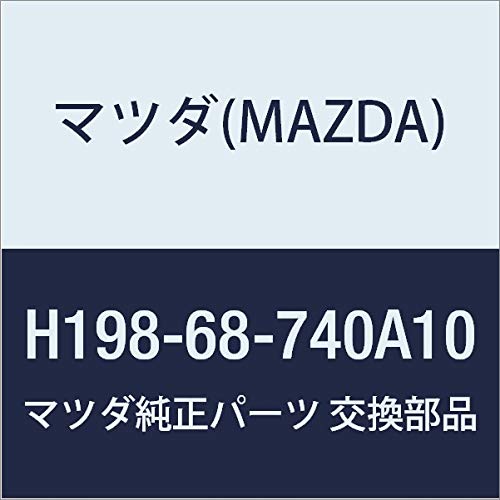 マツダ(MAZDA) 純正 プレート(L) リヤースカーフ (H1) H198-68-740A10