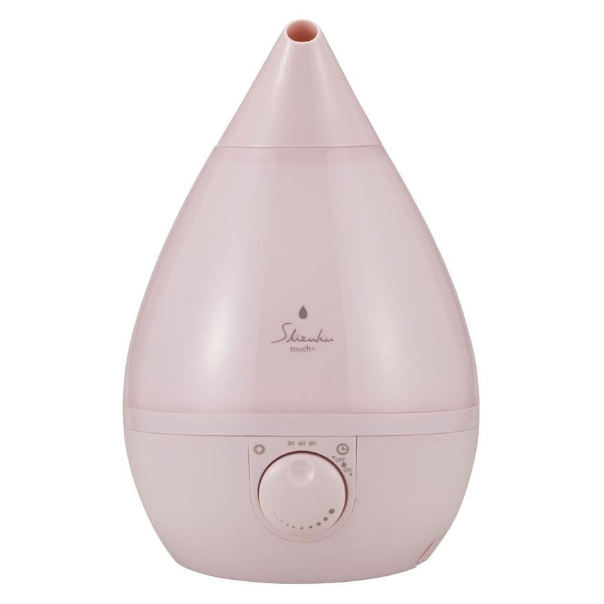 SHIZUKU touch+ AHD-023-PK (くすみピンク) Humidifier 超音波式アロマ加湿器