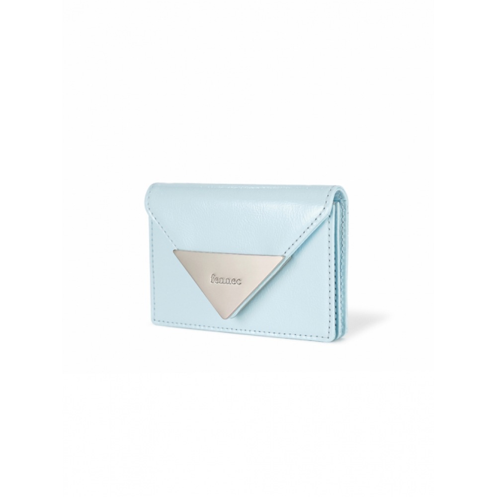 フェネッククリンクルトライアングルアコーディオンポケット D-キャンディブルー