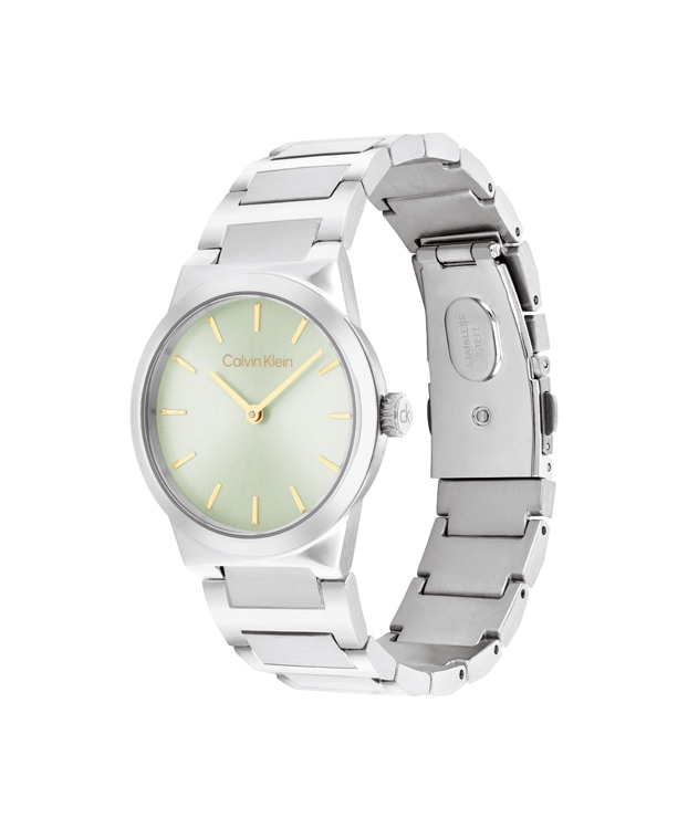 カルバン・クライン 【国内正規品】LINEAR ELEGANCE 32 クオーツ　レディースタイプ 25100080