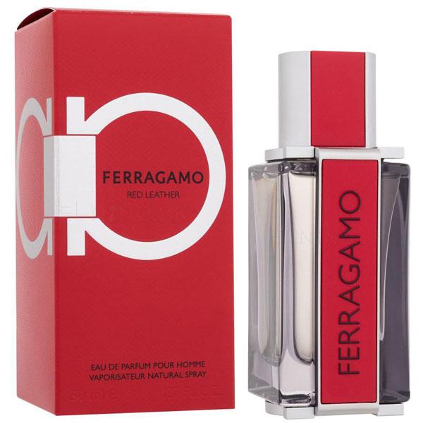 フェラガモ レッドレザー プールオム EDP オードパルファム SP 50ml 香水 FERRAGAMO