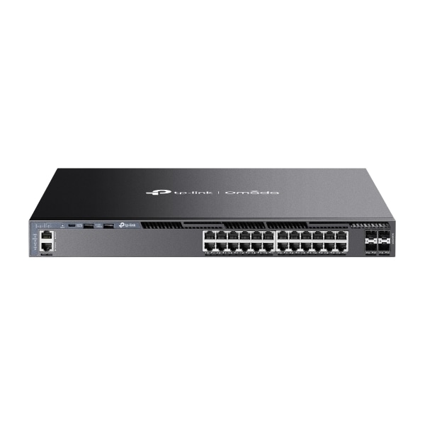 SG6428X Omada ギガビットポート×24/ 10Gスロット×4 スタッカブルL3マネージスイッチ