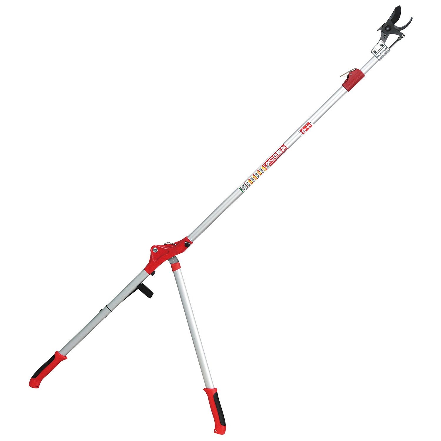 送料無料 千吉 伸縮式 高所太枝切鋏 SGLP-8 1.8m～2.4m伸縮(4段階調節可能) 生木30mmまで 日本製