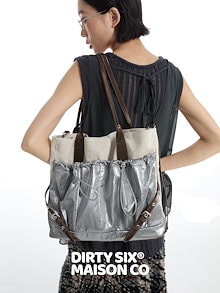 Dirty six モヘアショルダーバック