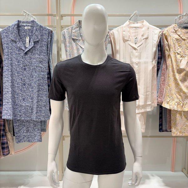 AK水原店 アクリルモーダルスパン男性半袖ランニング RU1719T