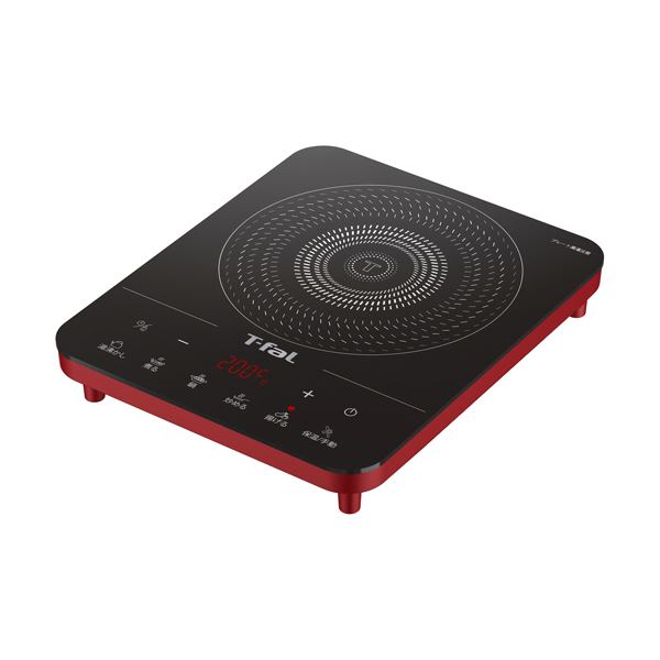 フルフラットIH調理器 リーガルレッド IH2025JP 1台
