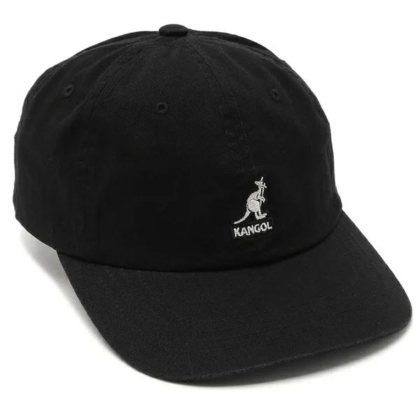帽子 ウォッシュドベースボール ローキャップ ブラック メンズ レディース ユニセックス WASHED BASEBALL K5165HT BLK