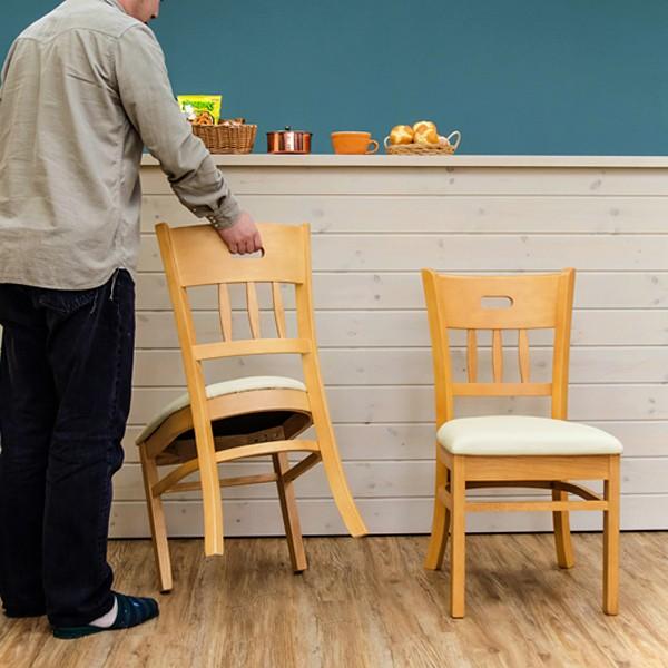 ダイニングチェア 2脚セット 北欧 木製 椅子 イス ダイニングチェアー おしゃれ シンプル ナチュラル カントリー カフェ風 モダン 合わせやすい 肘なし