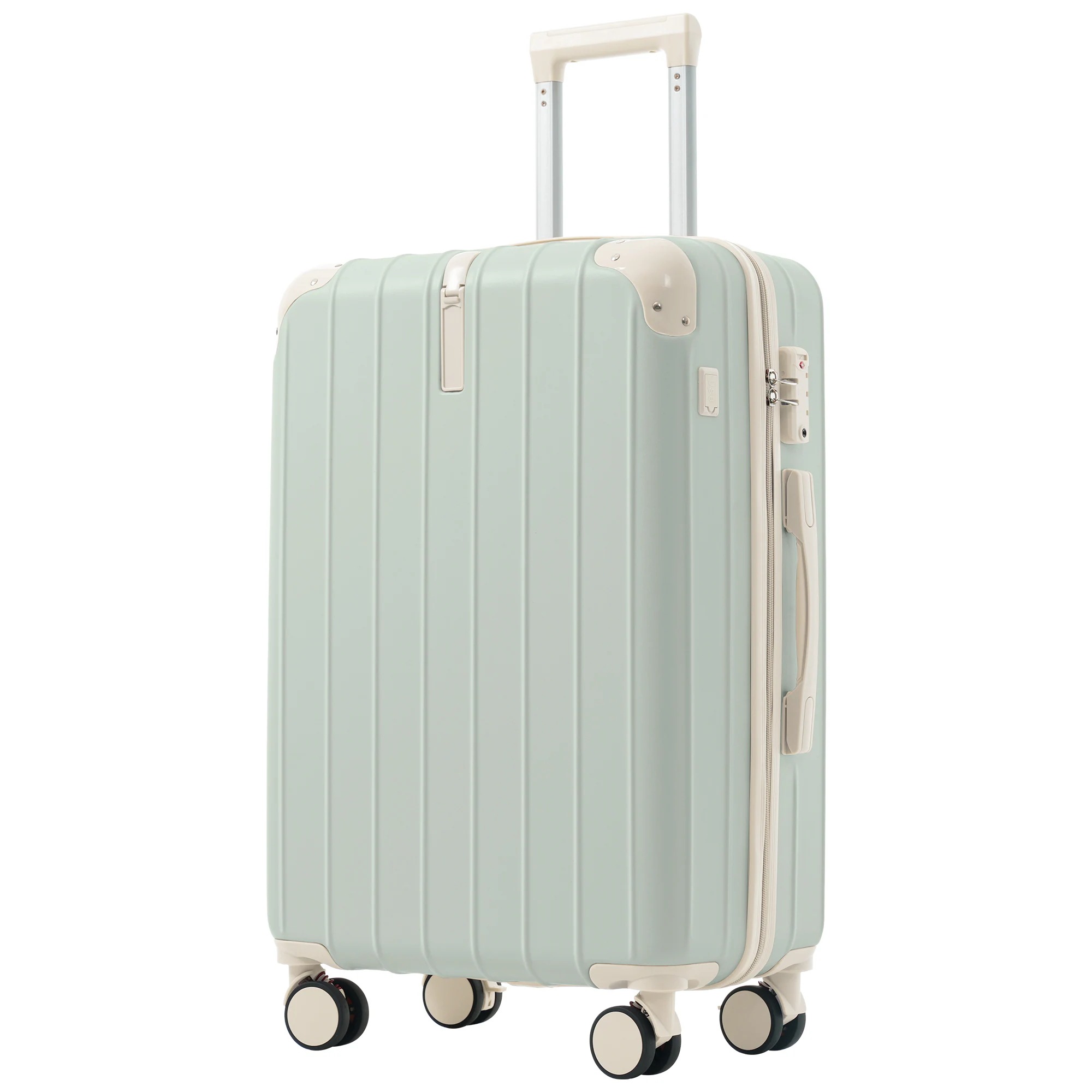 スーツケース キャリーバッグ キャリーケース Lサイズ 大型 超軽量 ファスナー式 TSAロック搭載 フック機能付き 360度回転 旅行 おしゃれ 人気色198