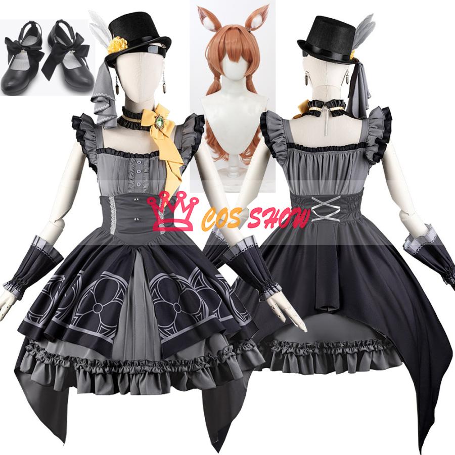 2025新品販売 ブルアカ 伊落マリー アイドル服 コスプレ衣装 ウィッグ靴能 cosplay 仮装 日常服 イベント クリスマス ハロウィン ステージ 文化祭 学園祭 プレゼント
