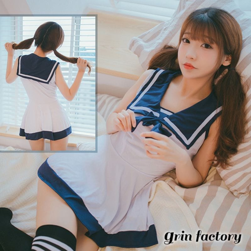 【10％OFFクーポン有27日1:59迄】アダルト系 セーラー服 コスプレ 制服 ワンピース エロコス Tバックショーツ付 エロい 服 衣装 セクシーランジェリー エロいコスプレ エッチなコスプレ