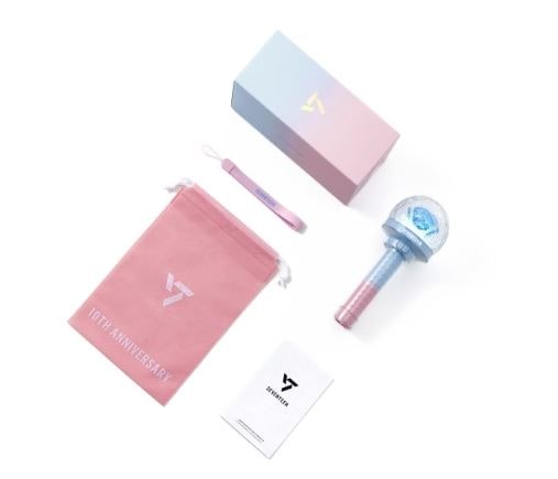 【 当日出発 】SEVENTEEN OFFICIAL LIGHT STICK VER.3 10th Anniv [ 当店特典-公式ランダムフォトカード1枚贈呈 ] 公式ペンライト