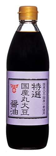 他サイト： 醬油 特選国産丸大豆醤油 500ml×3本の商品画像