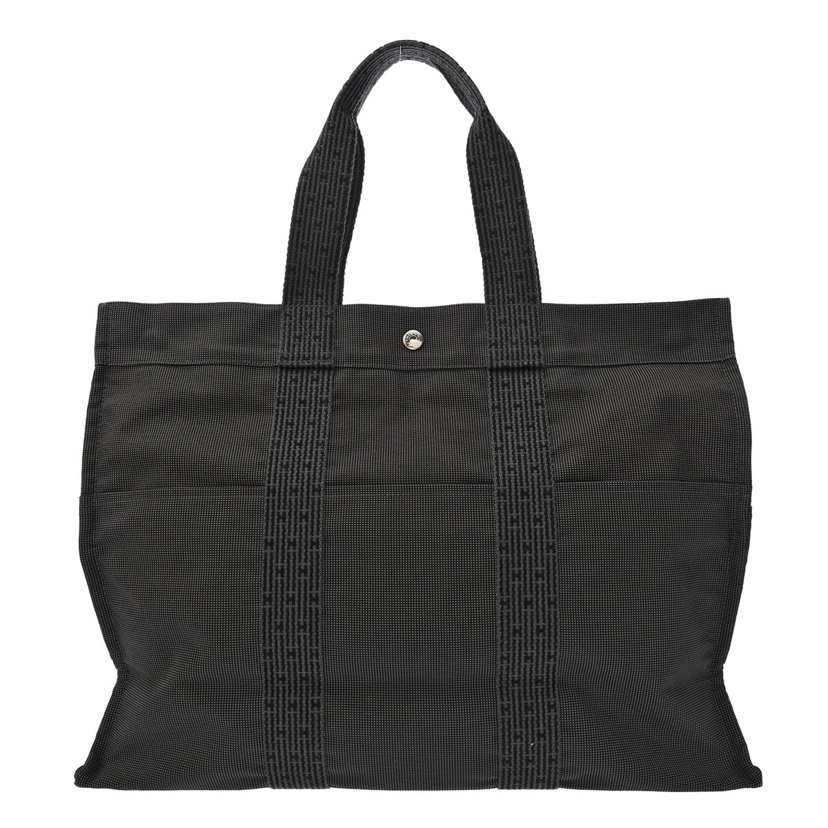 エールライン GM 旧型 グレー ユニセックス キャンバス トートバッグ Aランク 中古 銀蔵