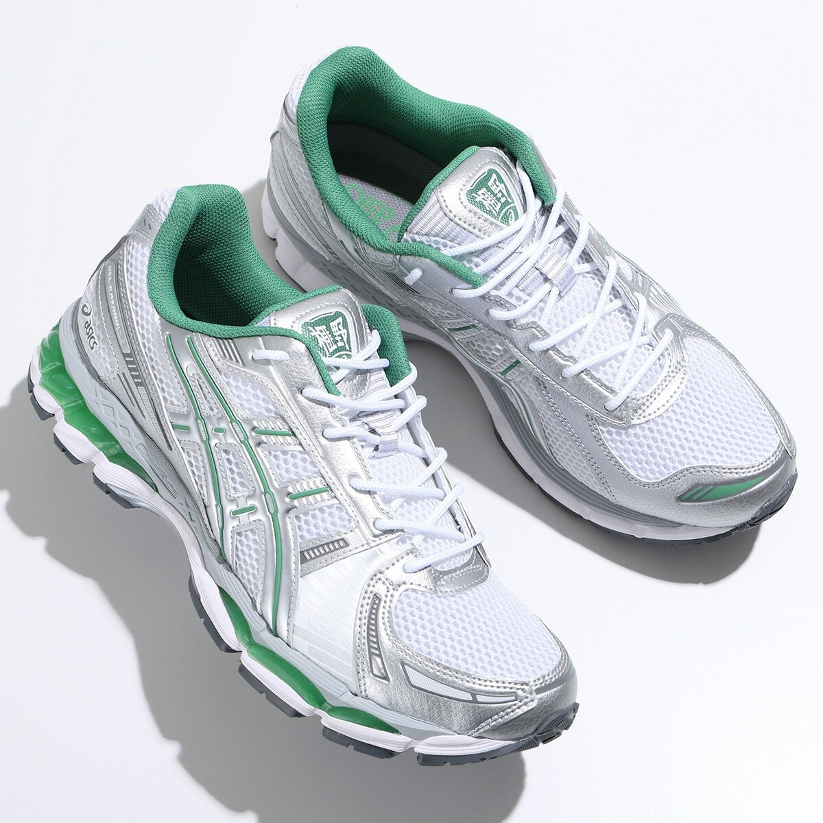ASICS アシックス スニーカー GEL-KAYANO 12.1 ゲルカヤノ 1203A759-100 レディース ローカット レースアップ 厚底 シューズ 靴 WHITE/PURE-SILVER 18,155円