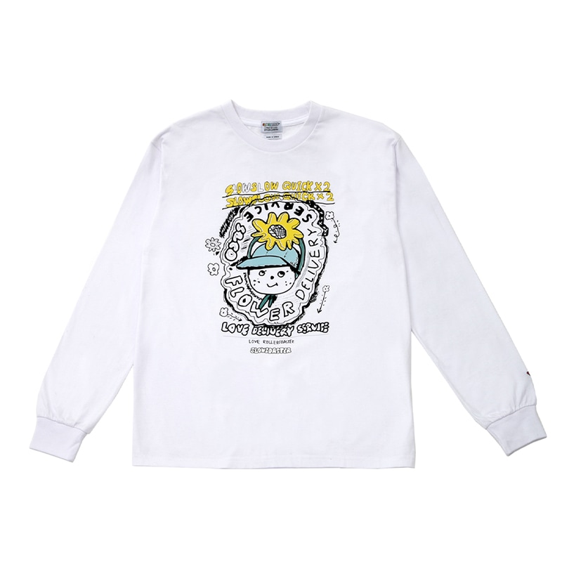 SLCO FLOWER DELIVERY MAN LONG SLEEVE_[WHITE]
