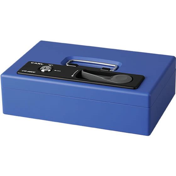 キャッシュボックス ブルー カール事務器 CB-8800