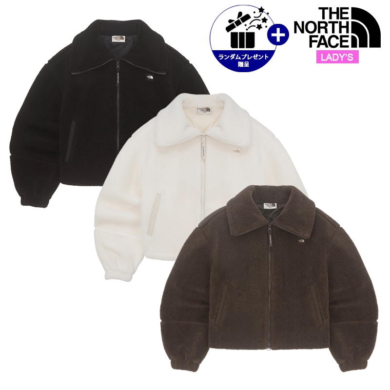 ホワイトラベル 女性 パフィー フリース ジャケット NJ4FQ80 レディーズ 日常 デイリー カジュアル ジャケット 防寒 冬 季節の変わり目 ルーズフィット