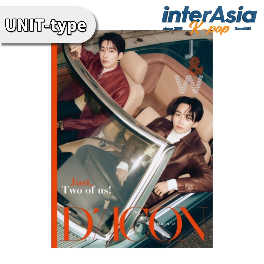 SEVENTEEN - DICON ISSUE N17 JEONGHAN, WONWOO : Just, Two of us! (UNIT-type) セブチ フォトブック