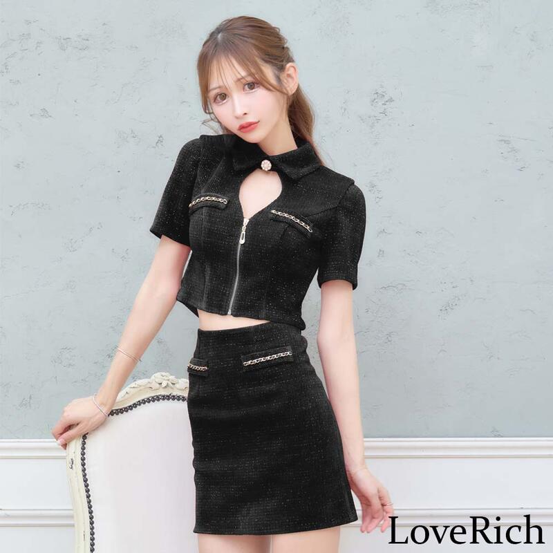 期間限定 S～L2色ブラック レッド キャバドレス キャバ ドレス セクシー セクシーキャバ ドレス コスプレ 衣装 パーティー イベント クリスマス インスタ 撮影 アイドルツイード素材のセ