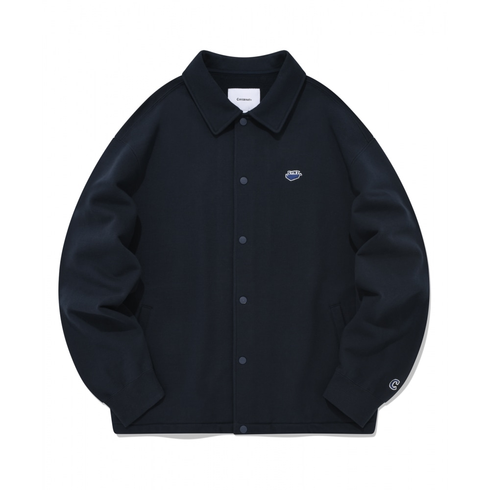 コバーナットウェールジャージーコーチジャケットネイビー