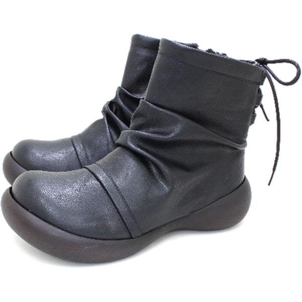 RegettaCanoe リゲッタカヌー サイドジップ付きショートブーツ CJFS-001C カジュアル シューズ CJFS001C-BLK