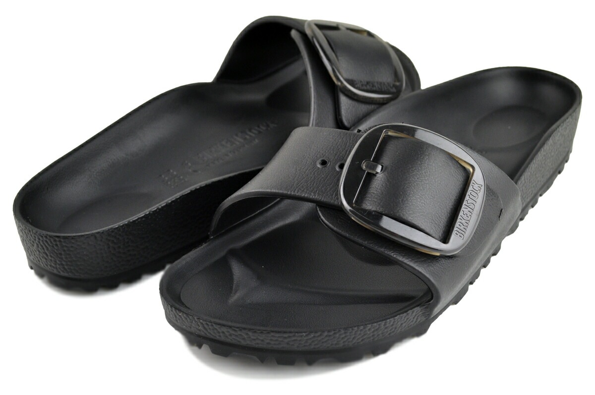 マドリッド ビッグバックル EVA ナローフィット ブラック 1029635