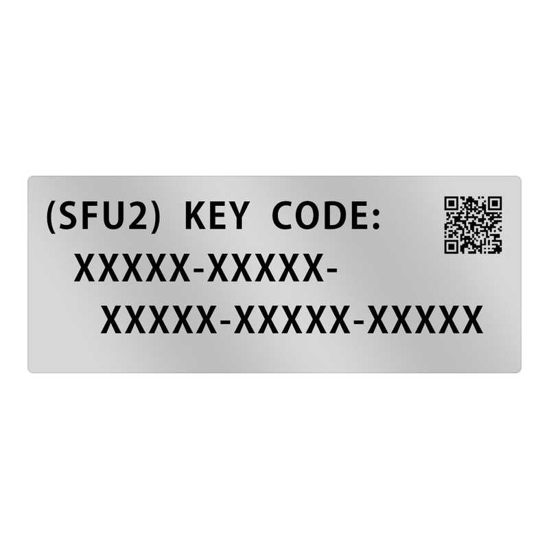 パナソニック　Panasonic　LUMIX S1専用アップグレードソフトウェアキー　DMW-SFU2