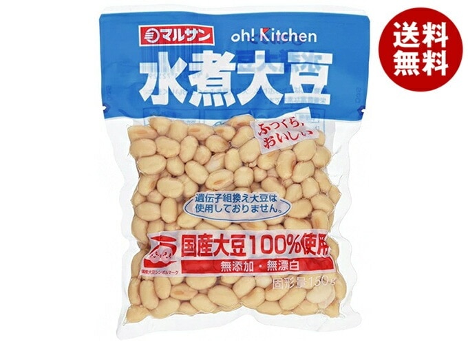 マルサンアイ 国産水煮大豆 150g＊20袋入＊(2ケース)