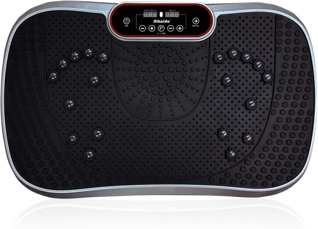 STYLISH JAPAN 振動マシン ミニ 振動 1段階 1種類のプログラム トレーニング スリミング ぶるぶる ダイエット 振動マシーン 健康 静音マシン ぶるぶるマシン 室内運動器具 有酸素運動