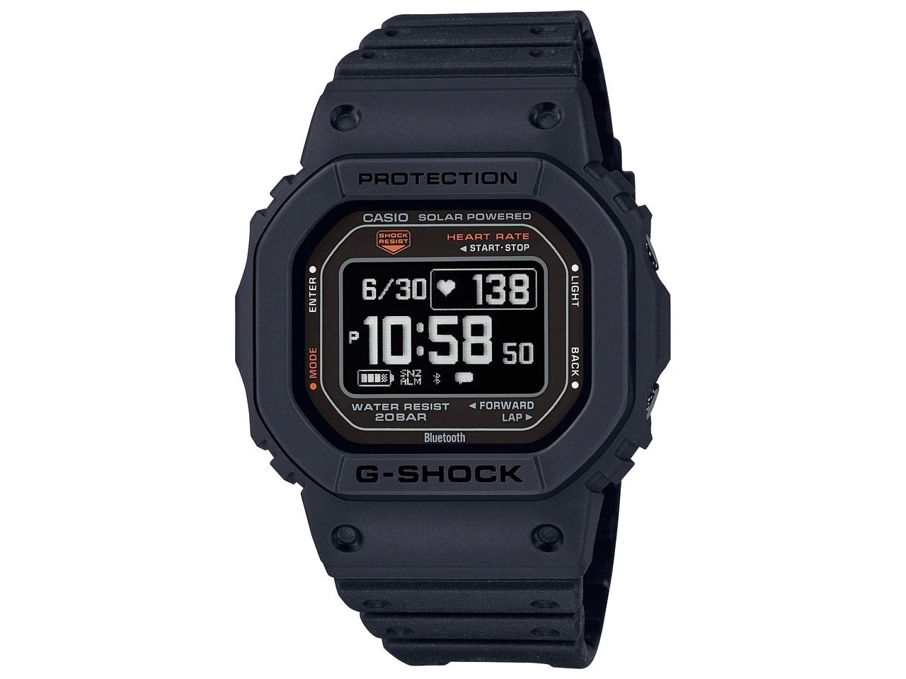 G-SHOCK ジースクワッド DW-H5600-1JR スマートウォッチ