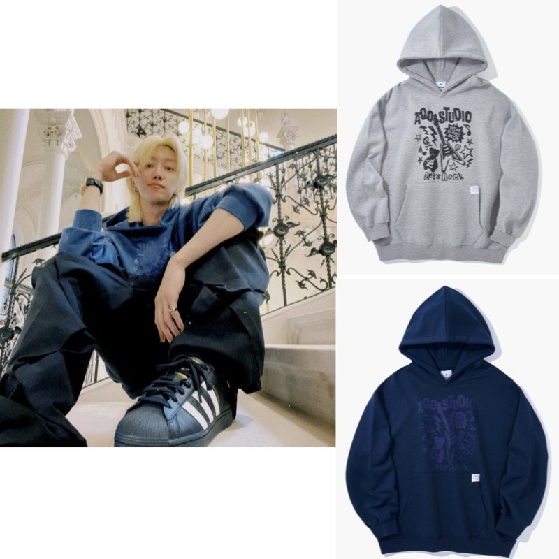 PERSTEP / Two Finder Hoodie Zip-up フードジップアップ パーカー