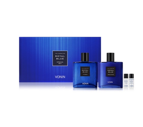 ザキャラクターロイヤルブルー男性基礎セット2種セット1トナーX1エマルジョンX1 5,657円