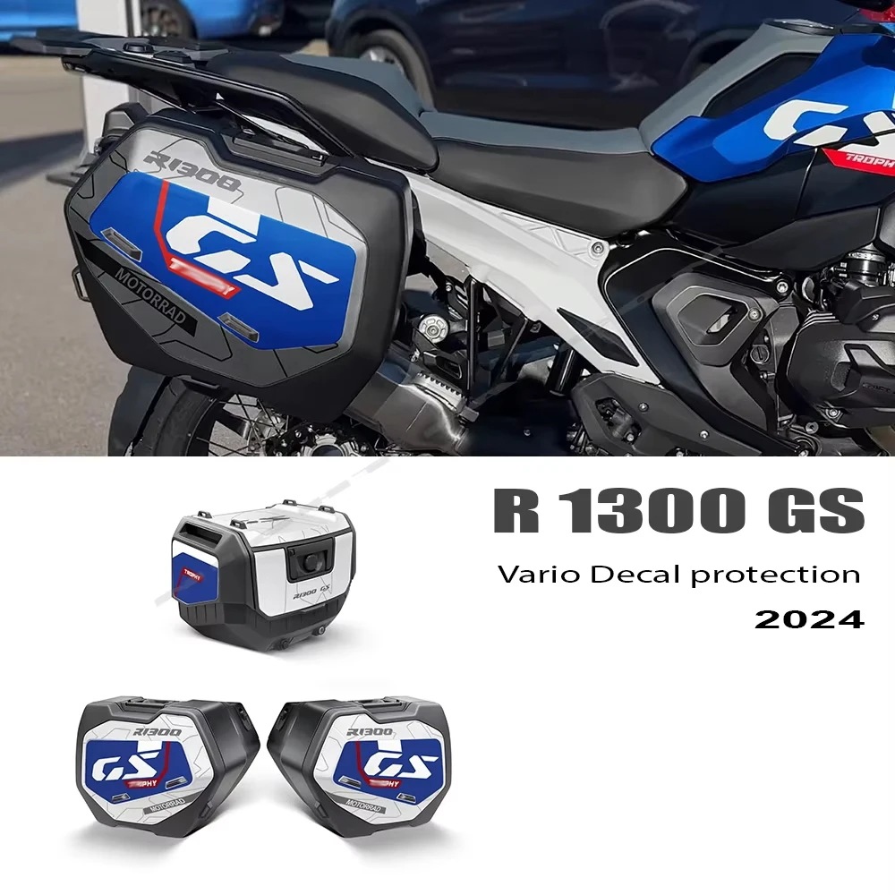 R1300GS アクセサリー スーツケースステッカー プロテクションキット デカール R1300GS トリプルブラック オプション719 ライトホワイト 輸入品