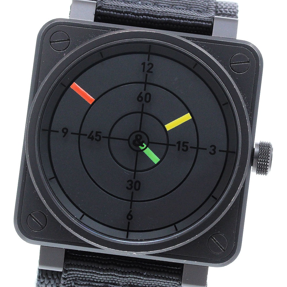 ベル＆ロス Bell＆Ross BR01-92 レーダー 500本限定 自動巻き メンズ 良品 _912491【中古】