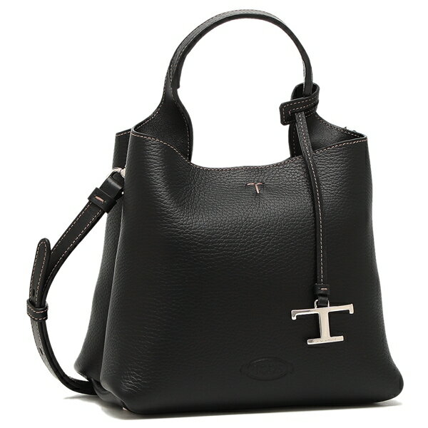 ハンドバッグ ショルダーバッグ ロゴ Tチャーム ブラック レディース XBWAPAA9100 QNK B999