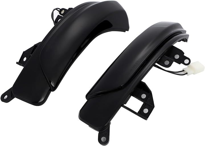 ミラーウィンカー LED プリウス 30系 プリウスα カムリ パッソ マークX サイ シーケンシャル サイドドアミラー ドアミラーウインカー 高輝度 専用設計 左右セット( スモーク)