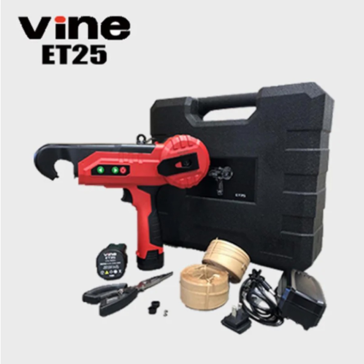 コードレス結束機 Vine ET25 充電 バッテリー 和光商事