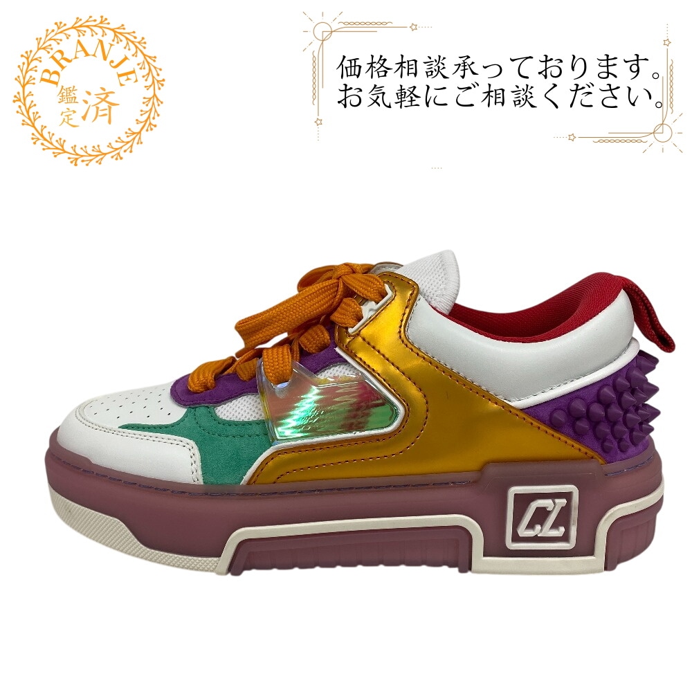 メッシュ レザー スニーカー マルチカラー 23 ブランド 44,460円