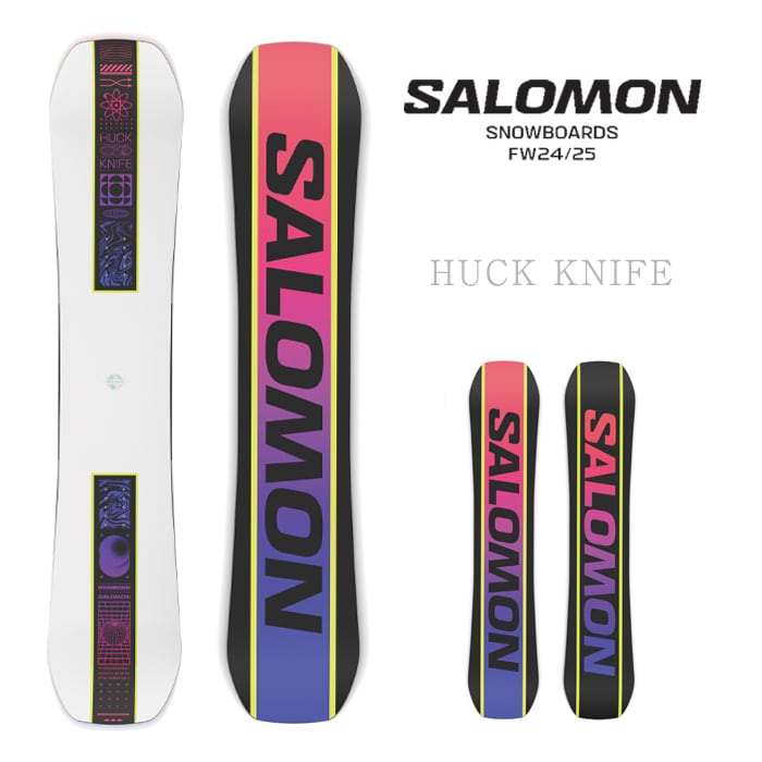 新品未使用 24-25 SALOMON BOARD HUCK KNIFE 149cm安心保証 即日発送 土日祝発送OK 110