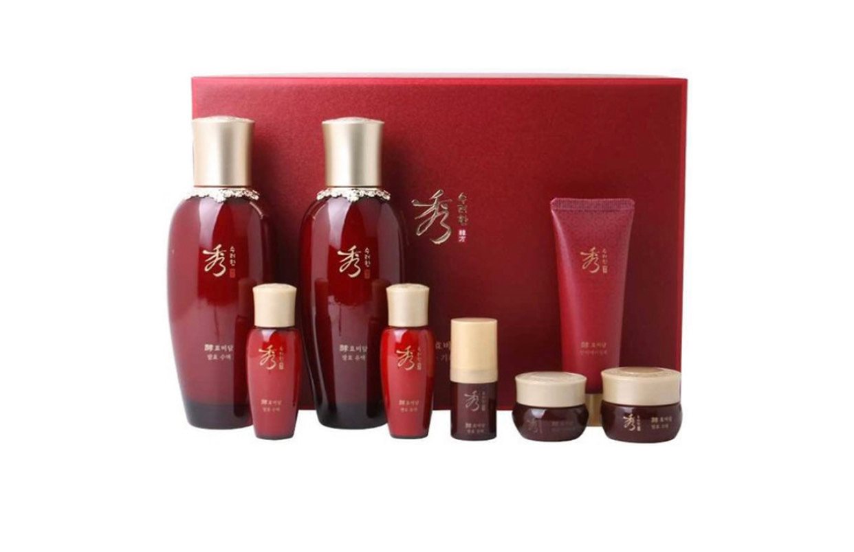 [100ml洗顔フォーム贈呈]酵秘淡(ヒョビダム) 企画セット2種発酵化粧水150ml＋乳液150ml