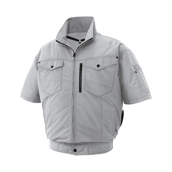 KU95150 シルバー LL 空調風神服 [半袖ブルゾン]
